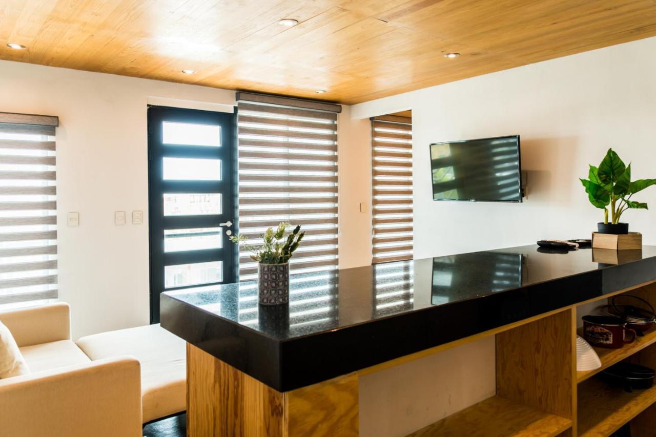 Casa Ticul Hotel Boutique - 5Th Ave (Adults Only) ปลายาเดลการ์เมน ภายนอก รูปภาพ A room at the hotel